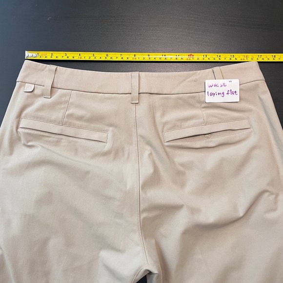 Lululemon Commission Classic Warpstreme Pants - Men's Size 34 X 27 - Picture 11 of 13